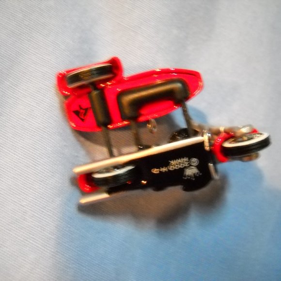 2000 Hallmark Mini Ornament Harley-Davidson - 1962 Duo Glide Motorcycle, #2 - Picture 7 of 9